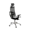 Кресло Y 4DF B2-5D - YM93 /Kc00/Nc00/D15P/H13mM-3D(M26.B32.G25.W04), Серый-Тем.Серый