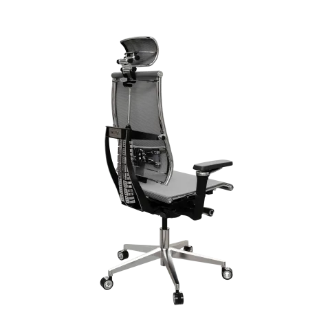 Кресло Y 4DF B2-5D - YM93 /Kc00/Nc00/D15P/H13mM-3D(M26.B32.G25.W04), Серый-Тем.Серый