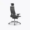 Кресло SynchroSit 10 B2-107D - T /Km00/Nb00/D04P/H13mL-2D(M24.B22.G18.W03), Серый(допЧерный)