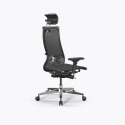 Кресло SynchroSit 10 B2-107D - T /Km00/Nb00/D04P/H13mL-2D(M24.B22.G18.W03), Серый(допЧерный)