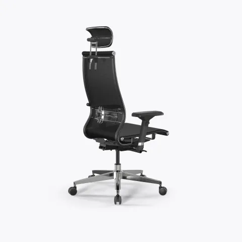 Кресло SynchroSit 10 B2-107D - T /Km00/Nb00/D04P/H13mL-2D(M24.B22.G18.W03), Черный