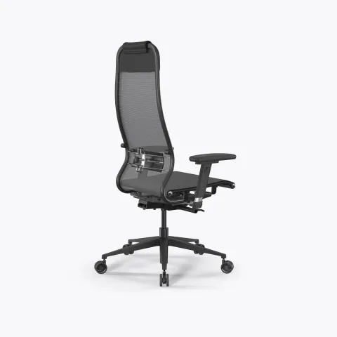 Кресло SynchroSit 10 B1-104D - X2 /Um00/Nb00/D03P(M23.B11.G19.W26), Серый(допЧерный)