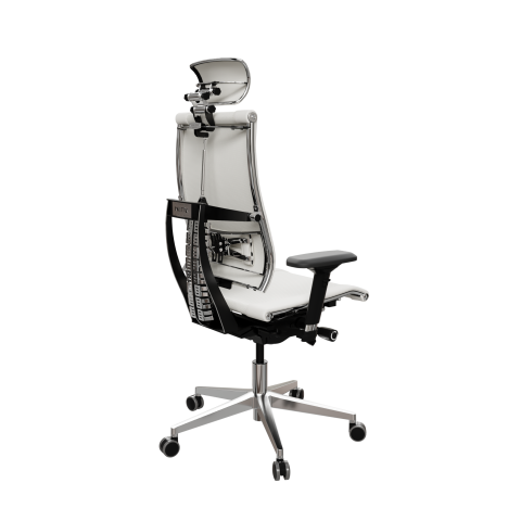 Кресло Y 4DF B2-17D - Infinity /Kc09/Nc09/D04P/H13mL-3D(M26.B32.G25.W03), Молочный