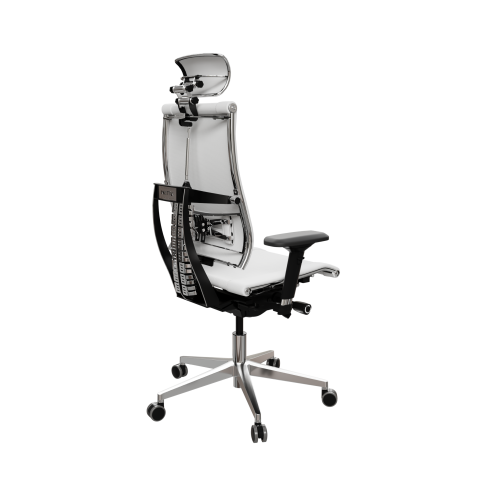 Кресло Y 4DF B2-17D - Infinity /Kc09/Nc09/D04P/H13mL-3D(M26.B32.G25.W03), Белый