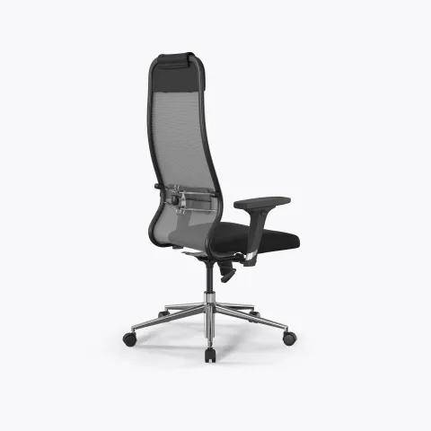 Кресло ErgoLife Set 11/подл.200/осн.Sit 052, Серый-Черный
