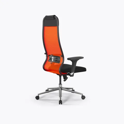 Кресло ErgoLife Set 11/подл.200/осн.Sit 052, Оранжевый-Черный
