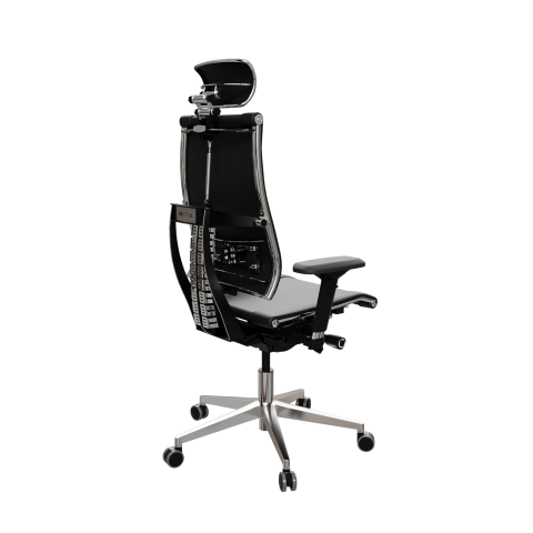 Кресло Y 4DF B2-17D - Infinity /Kc09/Nc09/D04P/H13mL-3D(M26.B32.G25.W03), Черный