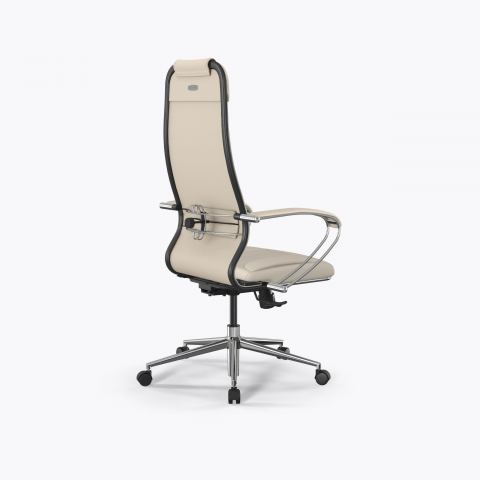 Кресло ErgoLife Set 6/подл.116/осн.Synchro 052, Молочный