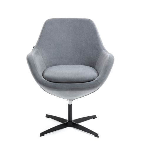 Кресло мягкое Everprof Rocky Ткань Серый