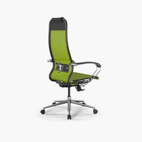 Кресло ErgoLife Set 4/подл.131/осн.Synchro 052, Лайм