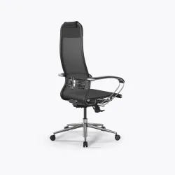 Кресло ErgoLife Set 4/подл.131/осн.Synchro 052, Серый-Черный