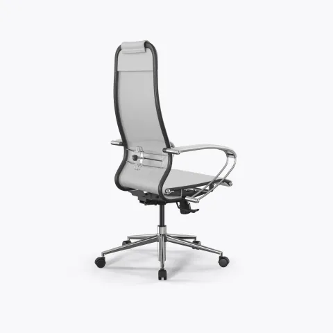 Кресло ErgoLife Set 4/подл.131/осн.Synchro 052, Белый