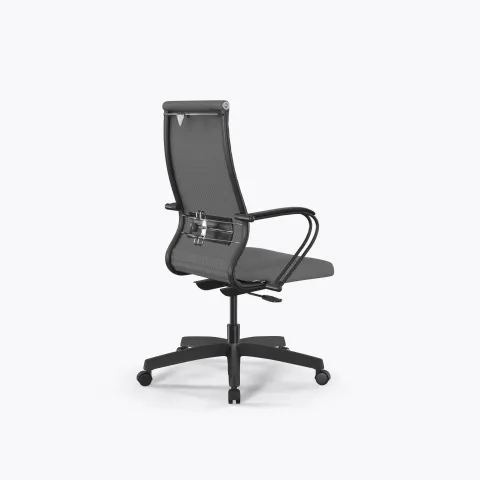Кресло Sit 10 B2-119K - UMF(X1) /Kb02/Wh00/K3bL(M01.B02.G15.W01), Светло-серый