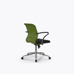 Кресло Sit 8 M4-8K - X2+UMF(X1) /Uh00/Wh00/K15bL(M09.B23.G18.W01), Зеленый-Черный