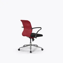 Кресло Sit 8 M4-8K - X2+UMF(X1) /Uh00/Wh00/K15bL(M09.B23.G18.W01), Красный-Черный