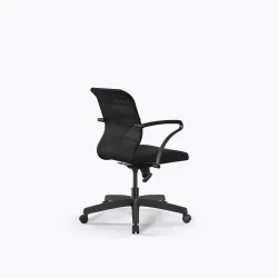 Кресло Sit 8 M4-8K - X2+UMF(X1) /Uh00/Wh00/K15bUMF(M09.B02.G15.W01), Черный