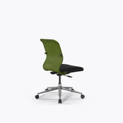 Кресло Sit 8 M4-8 - X2+UMF(X1) /Uh00/Wh00(M01.B23.G18.W01), Зеленый-Черный