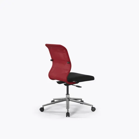 Кресло Sit 8 M4-8 - X2+UMF(X1) /Uh00/Wh00(M01.B23.G18.W01), Красный-Черный