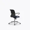 Кресло Sit 8 M4-9K - X2+Bahama /Uh00/Wh12/K15cF(M09.B23.G18.W01), Черный-Синий