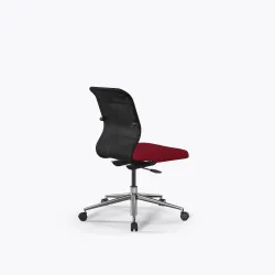 Кресло Sit 8 M4-9 - X2+Bahama /Uh00/Wh12(M01.B23.G18.W01), Черный-Красный
