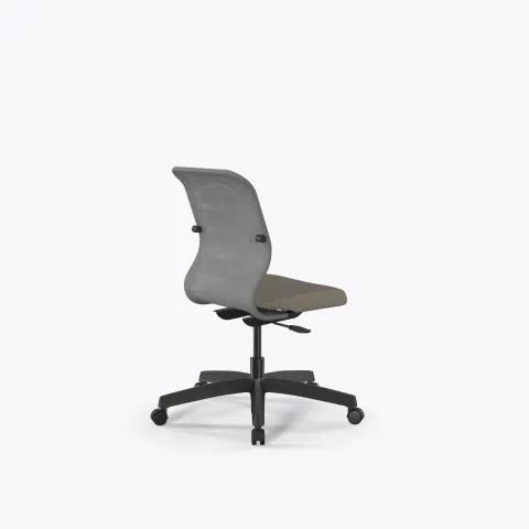 Кресло Sit 8 M4-9 - X2+Bahama /Uh00/Wh12(M01.B02.G15.W01), Серый-Песочный
