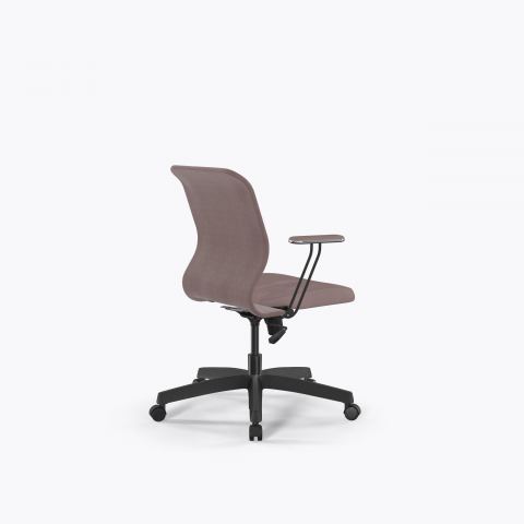 Кресло Sit 8 Mr4-4T - Vivaldi /Uh00/Wh12/T4mV-b(M09.B02.G15.W01), Темно-розовый