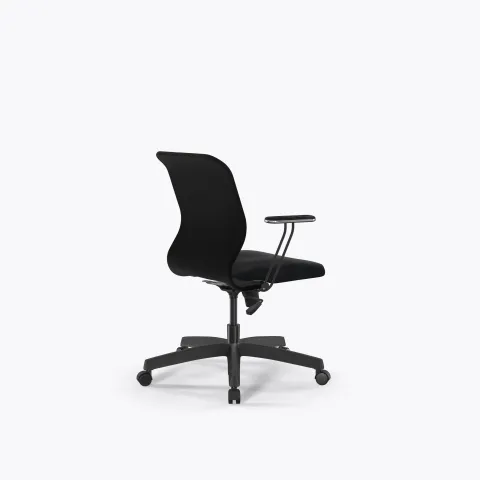Кресло Sit 8 Mr4-4T - Vivaldi /Uh00/Wh12/T4mV-b(M09.B02.G15.W01), Черный