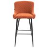 Стул барный Everprof Nico Ткань Терракотовый