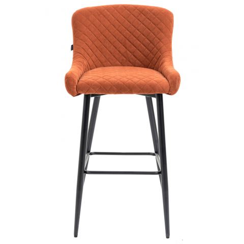 Стул барный Everprof Nico Ткань Терракотовый