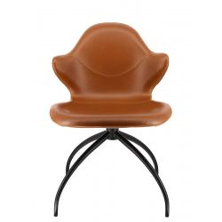 Кресло обеденное Everprof Paradise Экокожа Коричневый