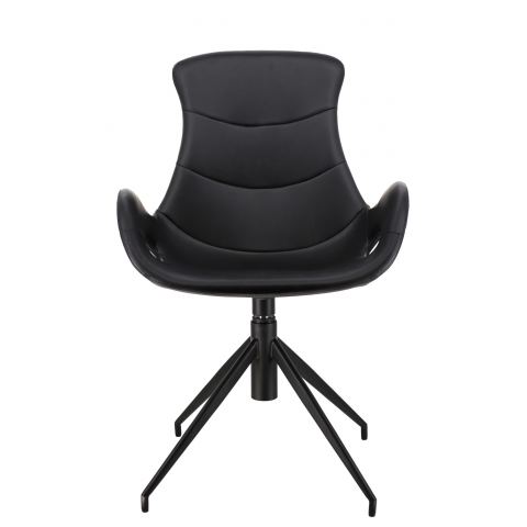 Кресло обеденное Everprof Freedom Экокожа Черный