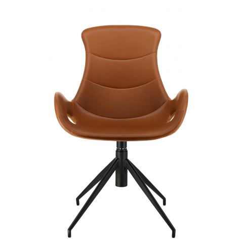 Кресло обеденное Everprof Freedom Экокожа Коричневый