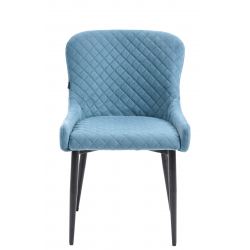 Стул обеденный Everprof Ray Ткань Голубой