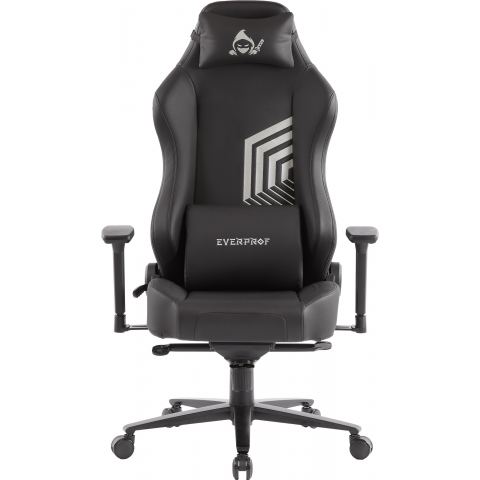 Кресло Everprof Hanzo Экокожа Черный