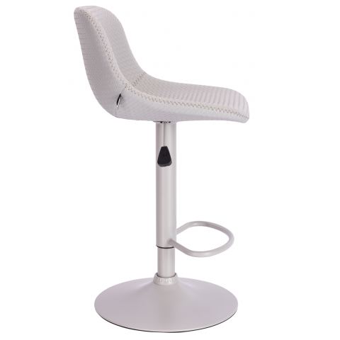 Стул барный Everprof Smile Grey Экокожа Серый