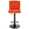 Стул барный Everprof Richy Ткань Терракотовый