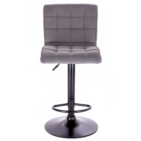 Стул барный Everprof Richy Ткань Серый