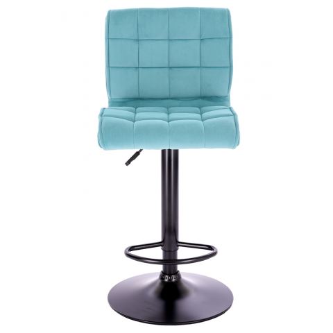 Стул барный Everprof Richy Ткань Бирюзовый