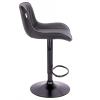 Стул барный Everprof Grace Black Экокожа Черный