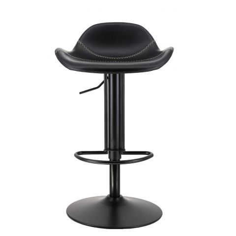Стул барный Everprof Glory Экокожа Черный