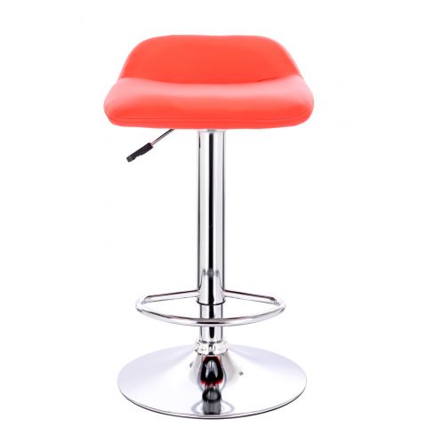 Стул барный Everprof Form Экокожа Красный