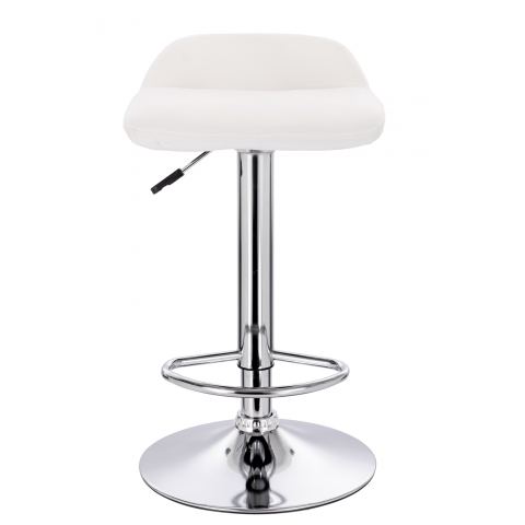 Стул барный Everprof Form Экокожа Белый