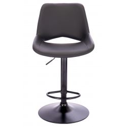 Стул барный Everprof Flash Экокожа Черный