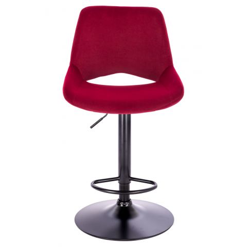 Стул барный Everprof Flash Ткань Бургунди