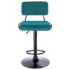 Стул барный Everprof Bit Ткань Изумруд