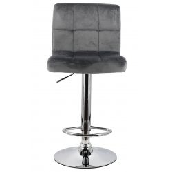 Стул барный Everprof Asti Ткань Серый