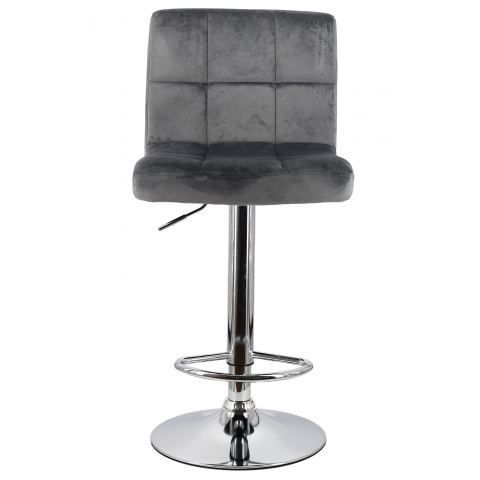 Стул барный Everprof Asti Ткань Серый