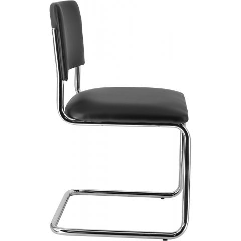 Кресло Everprof Silwia Экокожа Черный