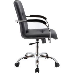 Кресло Everprof Samba Wood T Экокожа Черный