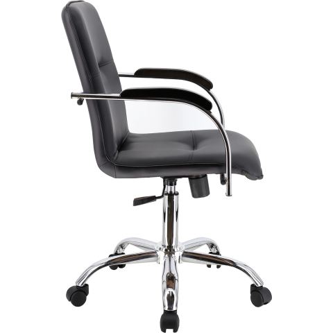 Кресло Everprof Samba Wood T Экокожа Черный